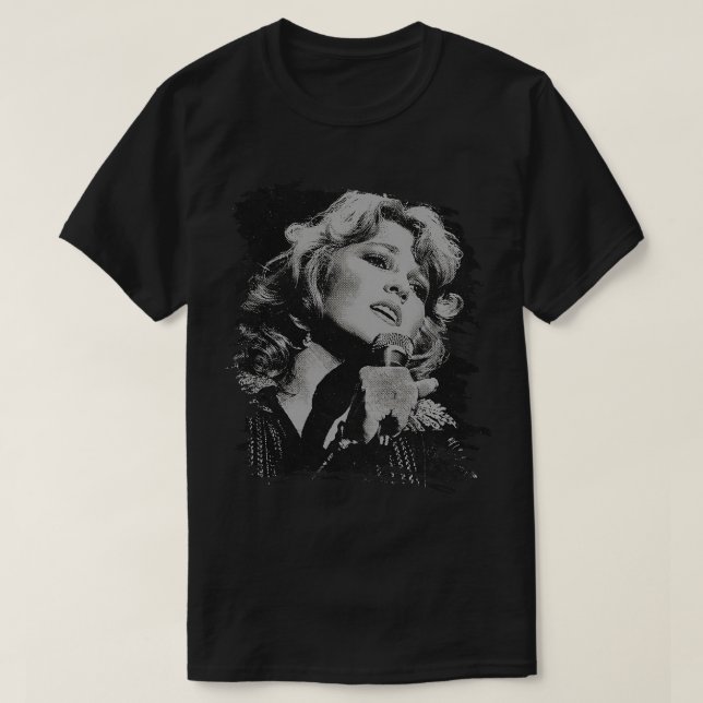 Tanya tucker Retro Poster T Shirt (Design framsida)