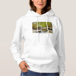 Tanyard Bäck vattenfall i Fall Hoodie T Shirt