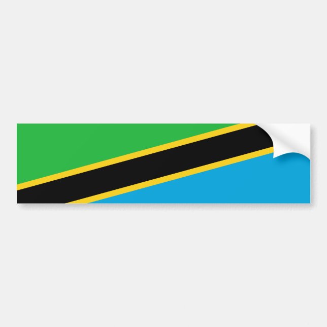 Tanzania Bildekal (Framsidan)