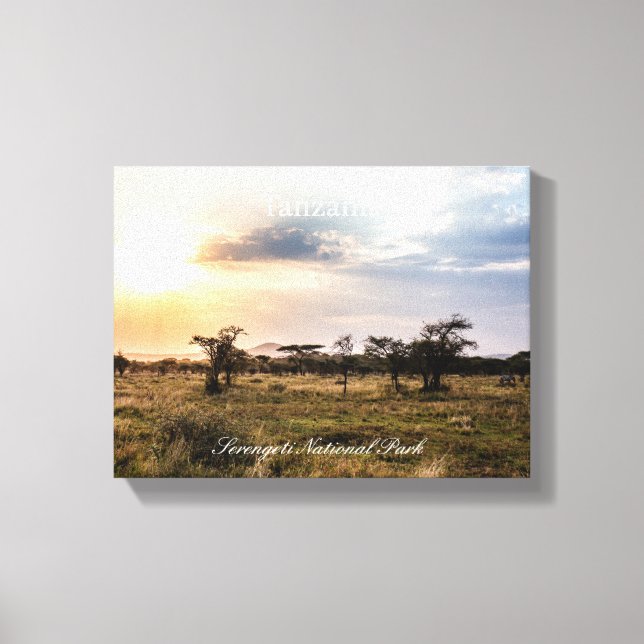Tanzania Canvastryck (Framsida)