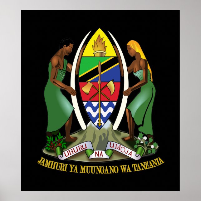 Tanzania COA Poster (Framsidan)