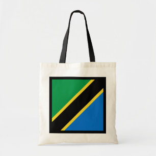 Tanzania Flagga Bag Tygkasse