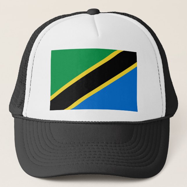 Tanzania Flagga Hat Keps (Framsida)