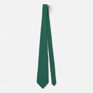 Tanzania Flagga Honeycomb Tie Slips