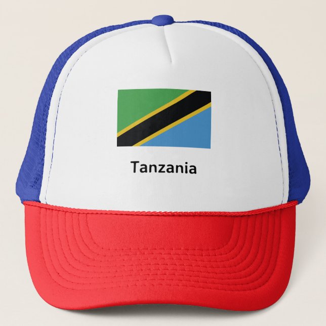 Tanzania Flagga Keps (Framsida)