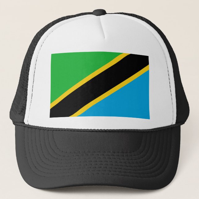 Tanzania Flagga Keps (Framsida)