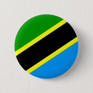 Tanzania flagga knapp