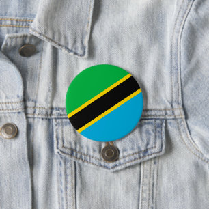 Tanzania flagga knapp
