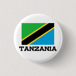 Tanzania flagga knapp