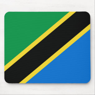 Tanzania flagga Mousepad Musmatta