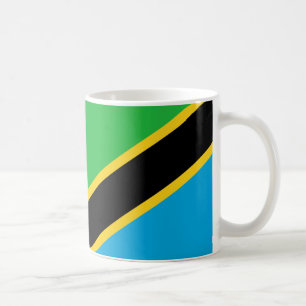 "Tanzania Flagga Mugg - Det djärva nationella Prid