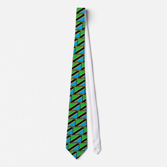 Tanzania Flagga Slips (Framsida)