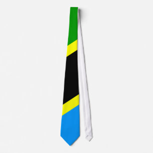 Tanzania flagga slips