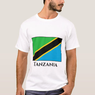 Tanzania Flagga T Shirt