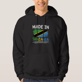 Tanzania Flagga Tanzanian Hoodie