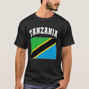 Tanzania Flagga Tanzanian People Tanzanian Diaspor T Shirt