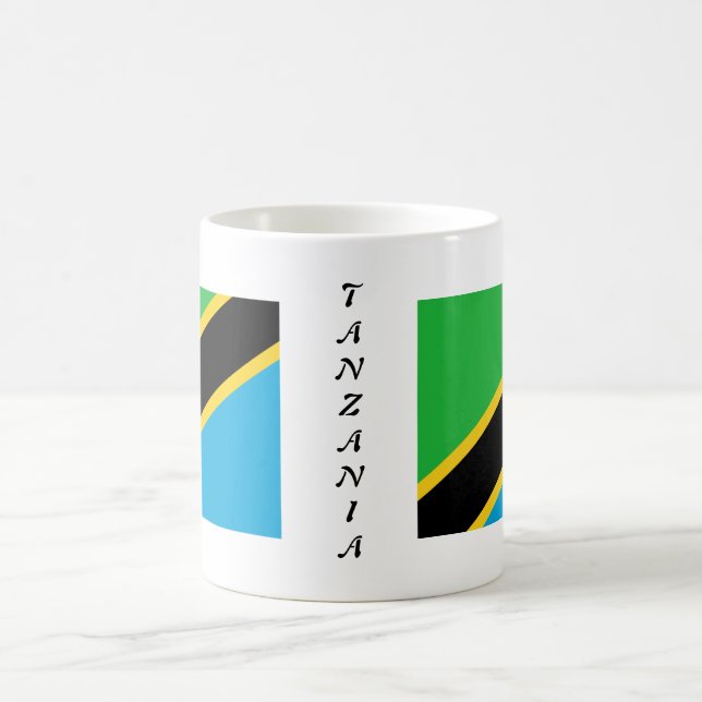 Tanzania flaggamugg kaffemugg (Center)