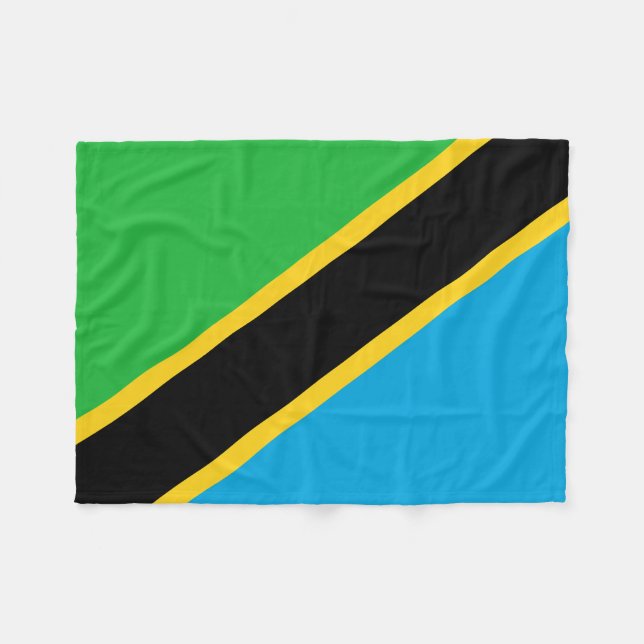 Tanzania Fleecefilt (Framsidan (Horisontell))