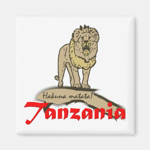 Tanzania godbitar magnet