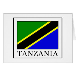 Tanzania Hälsningskort