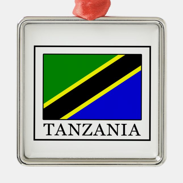 Tanzania Julgransprydnad Metall (Framsidan)