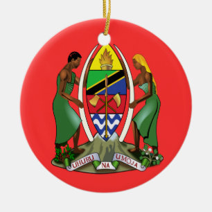 TANZANIA*-JULPRYDNAD JULGRANSPRYDNAD KERAMIK