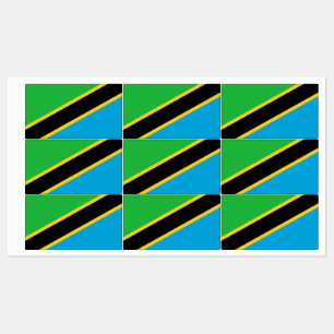 Tanzania Klistermärke