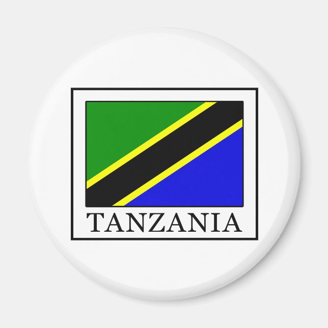Tanzania Magnet (Framsidan)