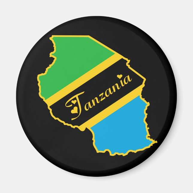Tanzania Magnet (Framsidan)