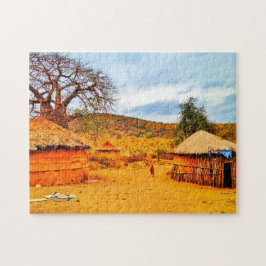 Tanzania Massai by Pussel