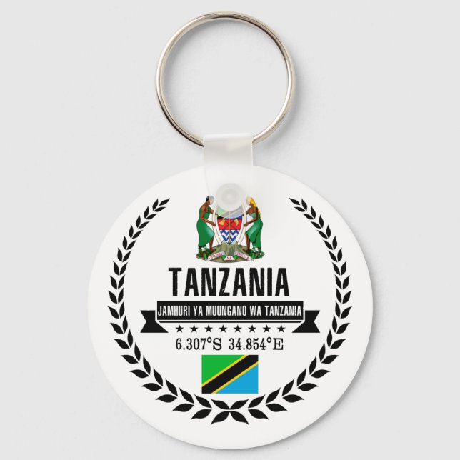 Tanzania Nyckelring (Framsida)