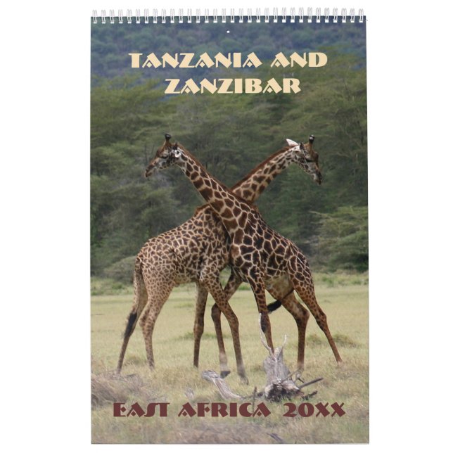 Tanzania och Zanzibar Kalender (Omslag)