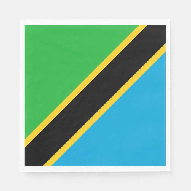 Tanzania Pappersservett (Framsidan)