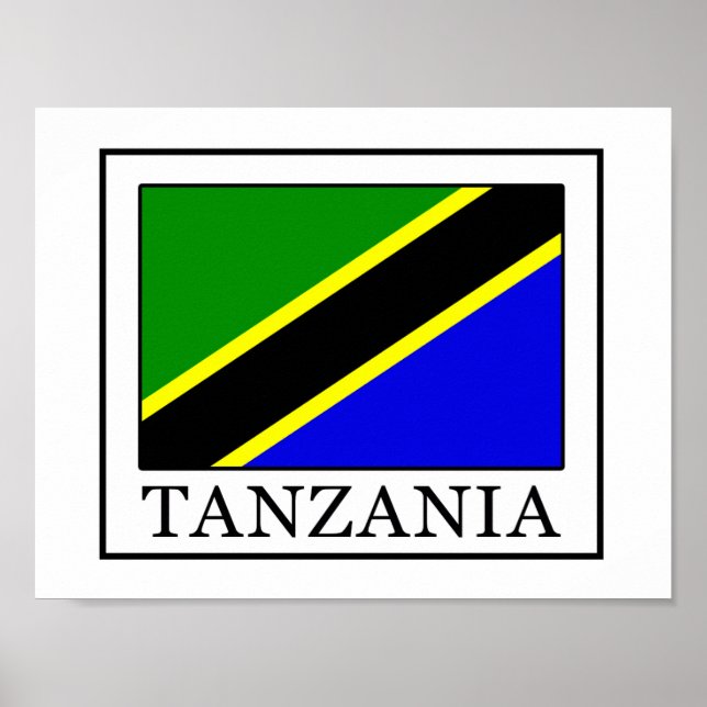 Tanzania Poster (Framsidan)