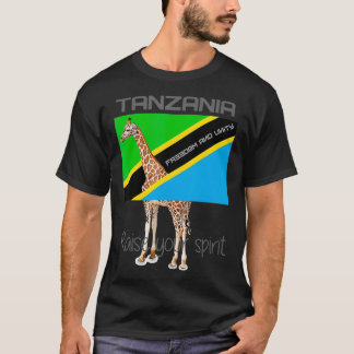 Tanzania Raise Your Spirit  T Shirt