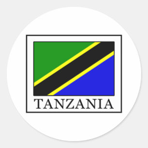 Tanzania Runt Klistermärke
