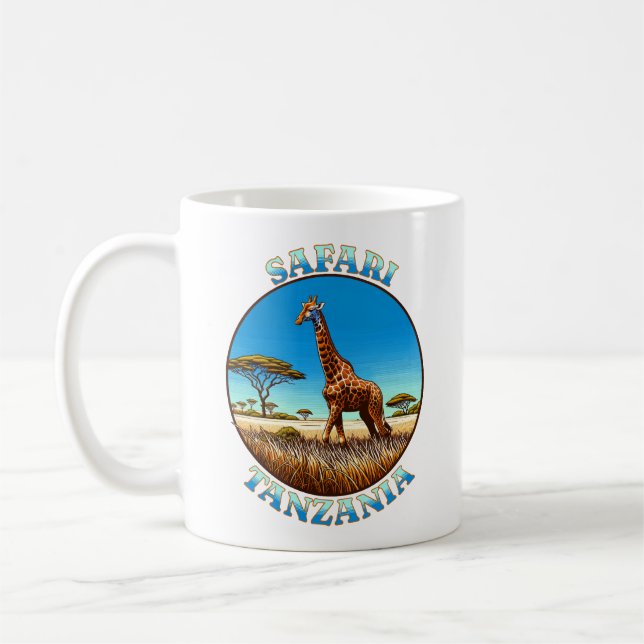 Tanzania Safari Kaffemugg (Vänster)
