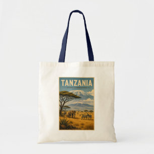 Tanzania Safari Zebra Illustration Resa Konst Tygkasse