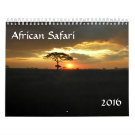 Tanzania Safarikalender 2016 Kalender