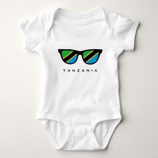 Tanzania Shades anpassningsbar shirts & jacka T-shirt (Framsida)