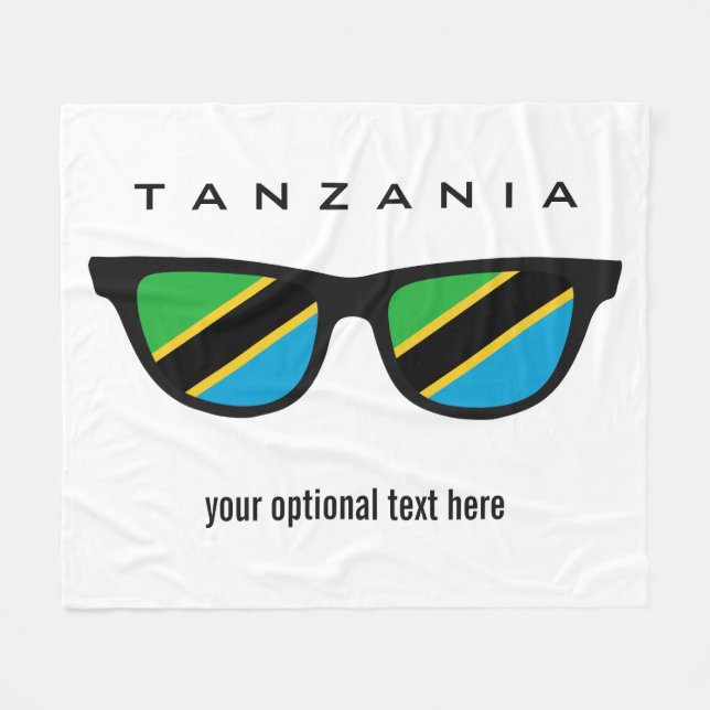Tanzania Shades-filtar med anpassningsbar Fleecefilt (Framsidan (Horisontell))
