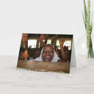 Tanzania skolar barn kort
