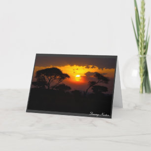 Tanzania Sunset Kort