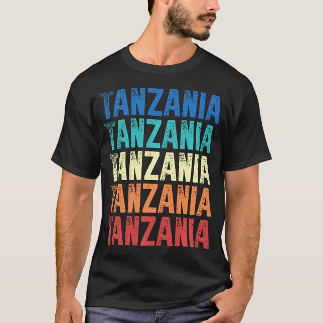 Tanzania T Shirt (Framsida)