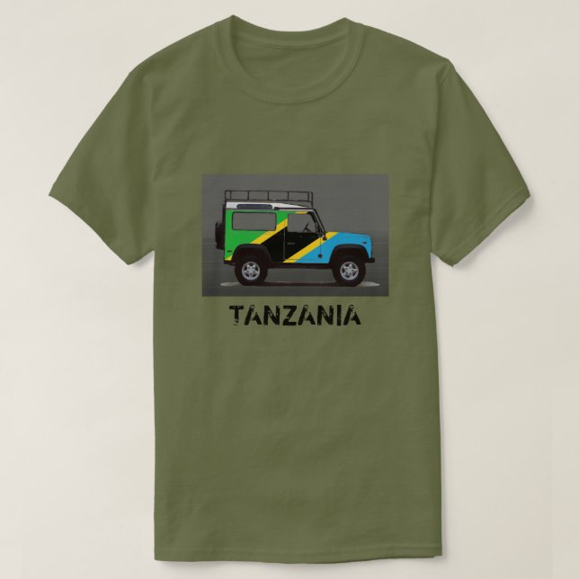 TANZANIA T SHIRT (Design framsida)