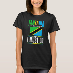 Tanzania Tanzanian Tanzania Flag Tanzania Anropar T Shirt