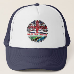 Tanzania Tanzanian Uk Förenade kungariket British Keps