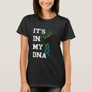 Tanzania Träd Det är i mitt DNA Tanzaniskt Stolt T Shirt