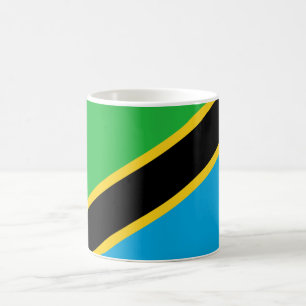 Tanzanian Flagga Kaffemugg