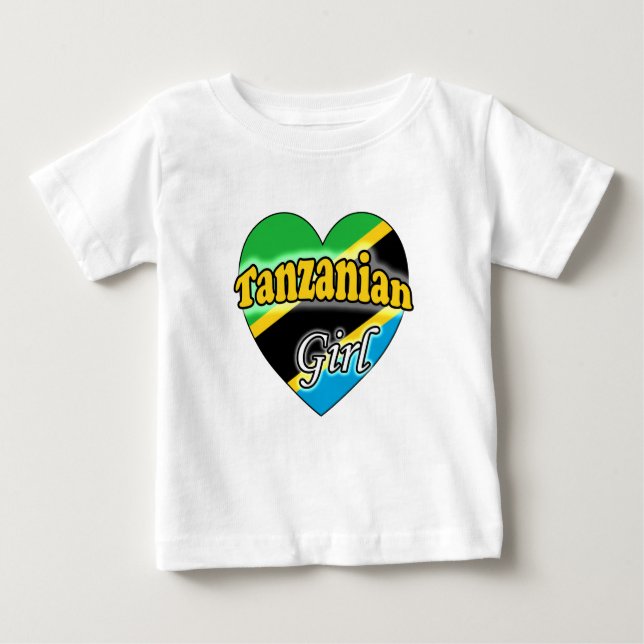 Tanzanian Girl Tee Shirt (Framsida)
